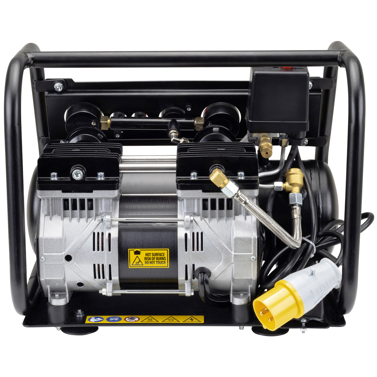 SIP AIRMATE® 110V 6L 1.5hp Low Noise Oil-Free Direct Drive Compressor